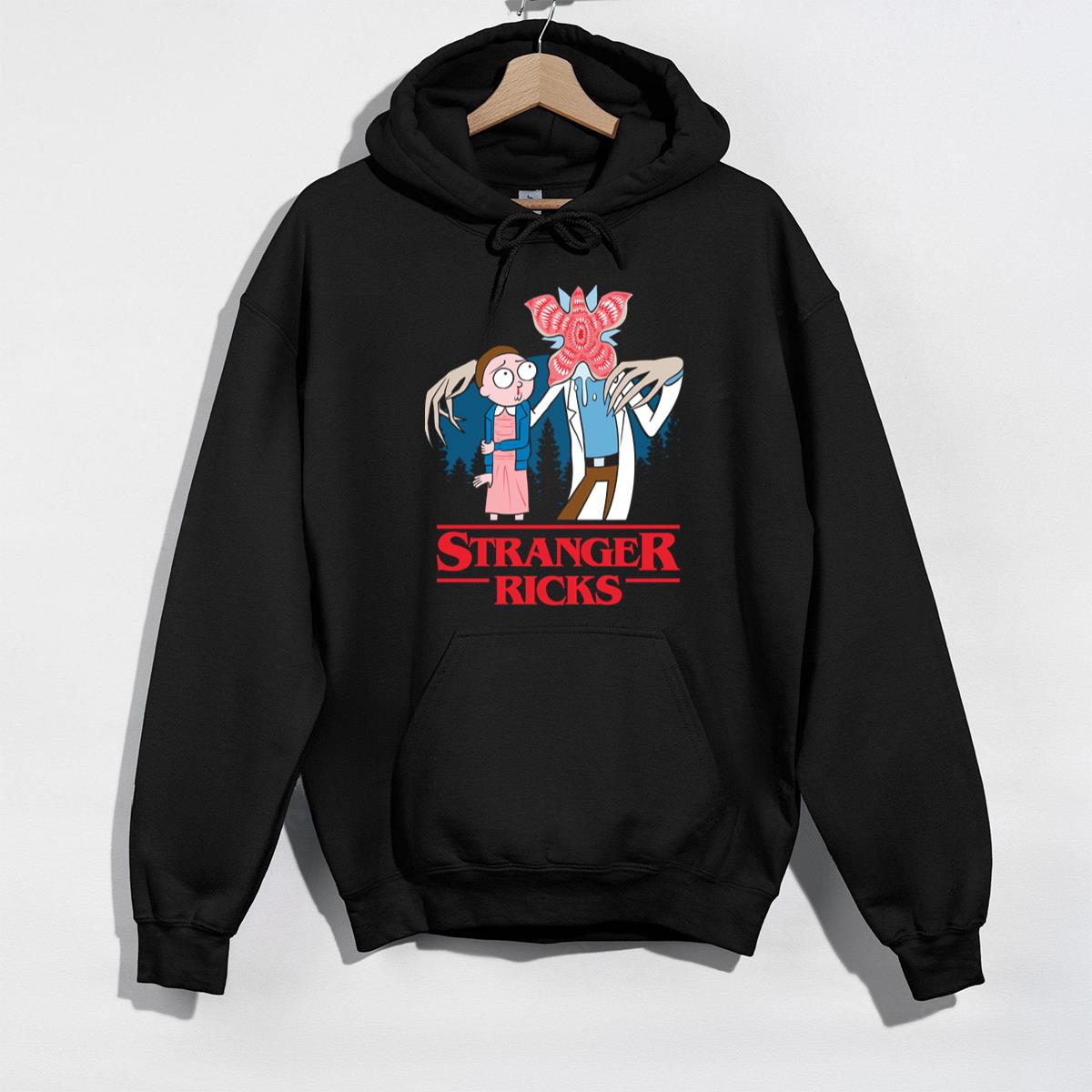 Stranger Ricks Eleven Demogorgon Funny Graphic T-Shirt