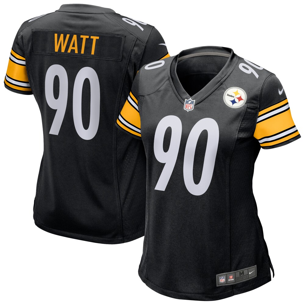 T.J. Watt Pittsburgh Steelers Nike Women's Game Jersey - Black