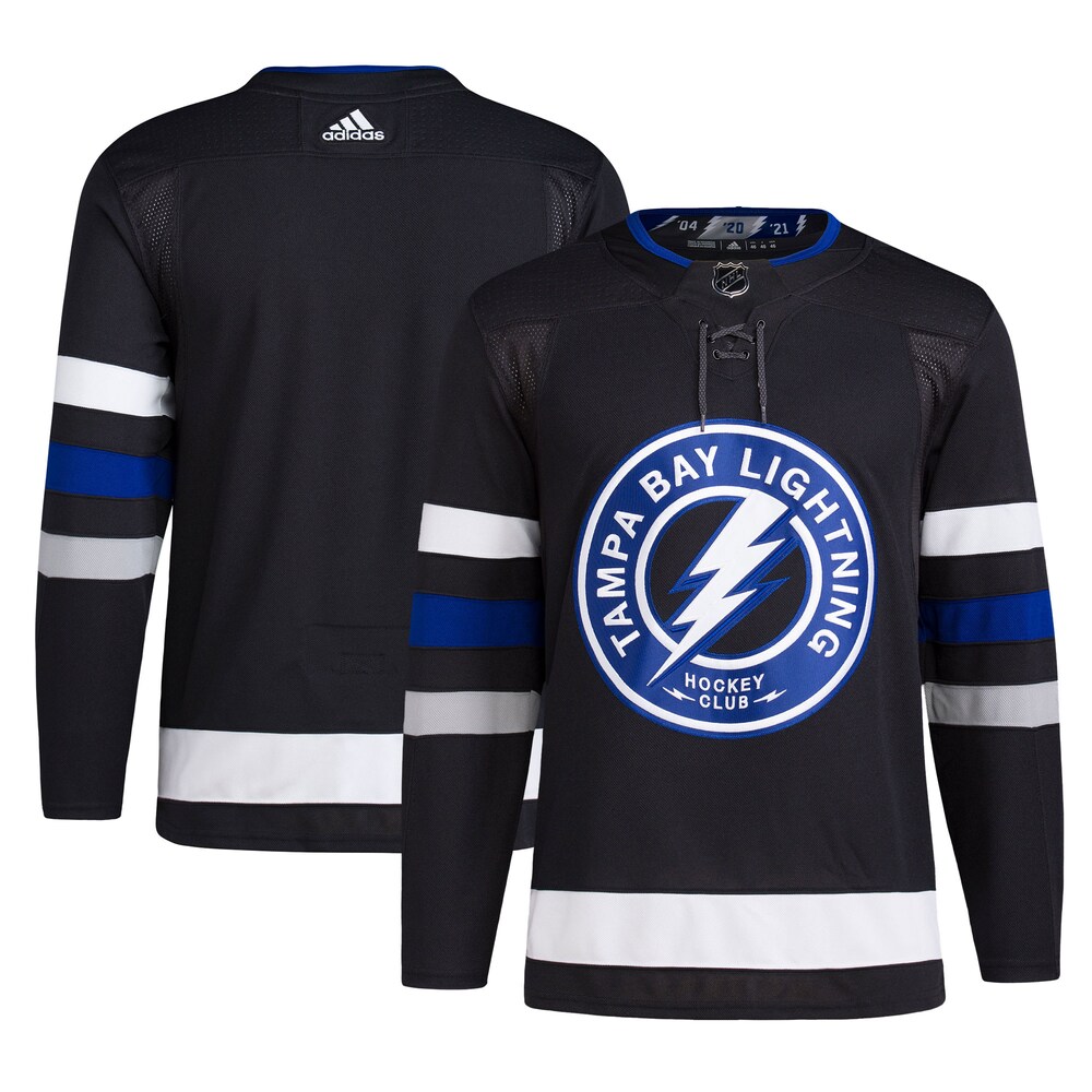 Tampa Bay Lightning adidas Alternate Primegreen Authentic Jersey - Black