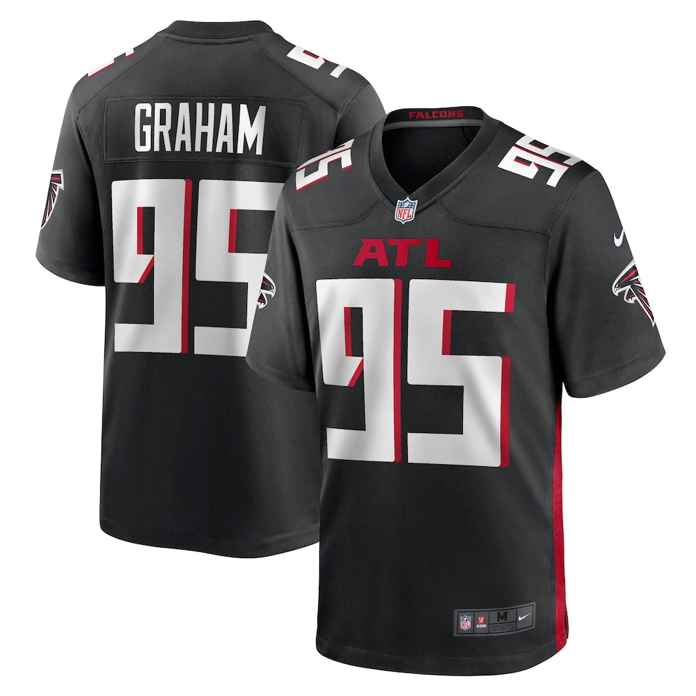 Ta'Quon Graham Atlanta Falcons Game Jersey | Black