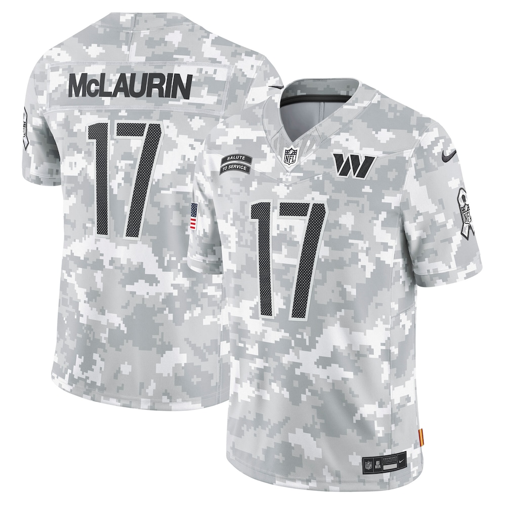 Terry McLaurin Washington Commanders 2024 Salute to Service Limited Jersey - Arctic Camo