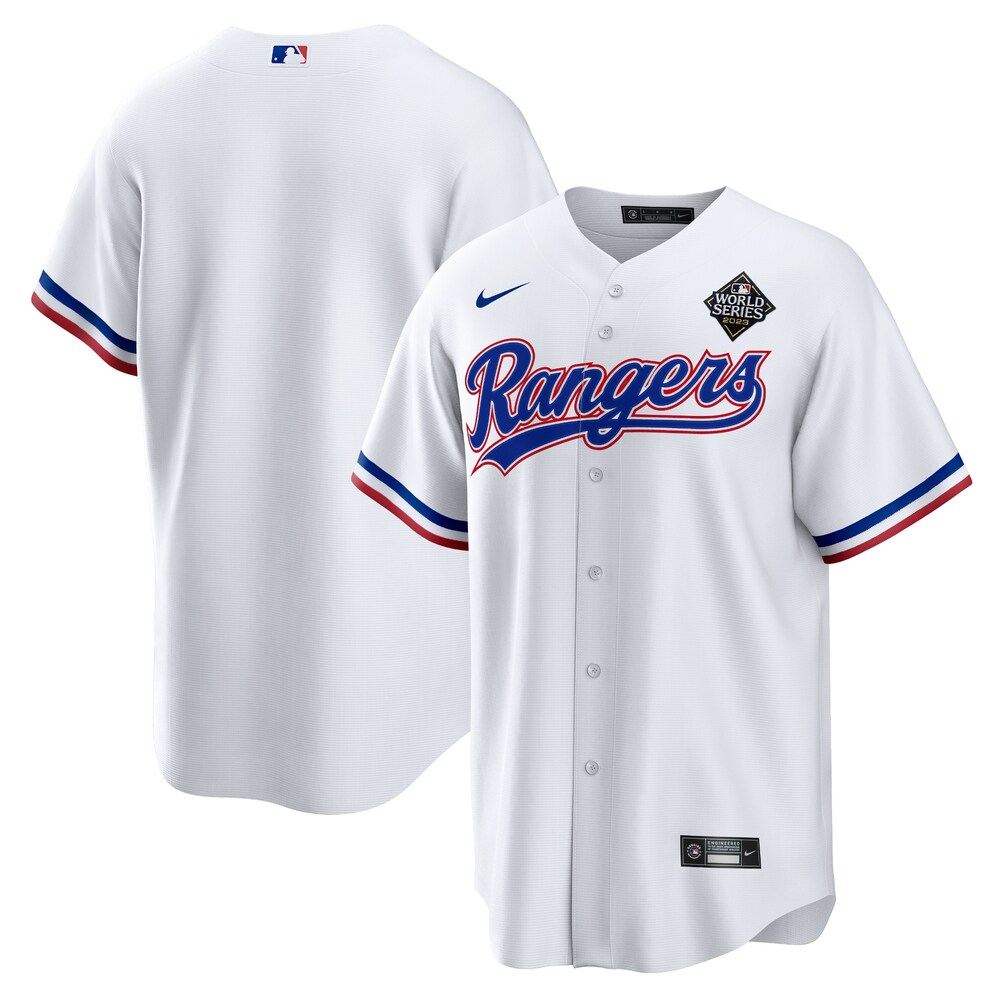 Texas Rangers Nike 2023 World Series Replica Team Jersey - White
