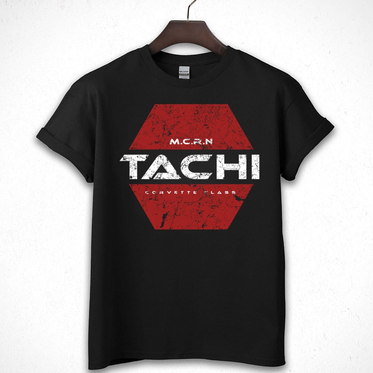 The Expanse Tachi Corvette Class MCRN Distressed Graphic Tee
