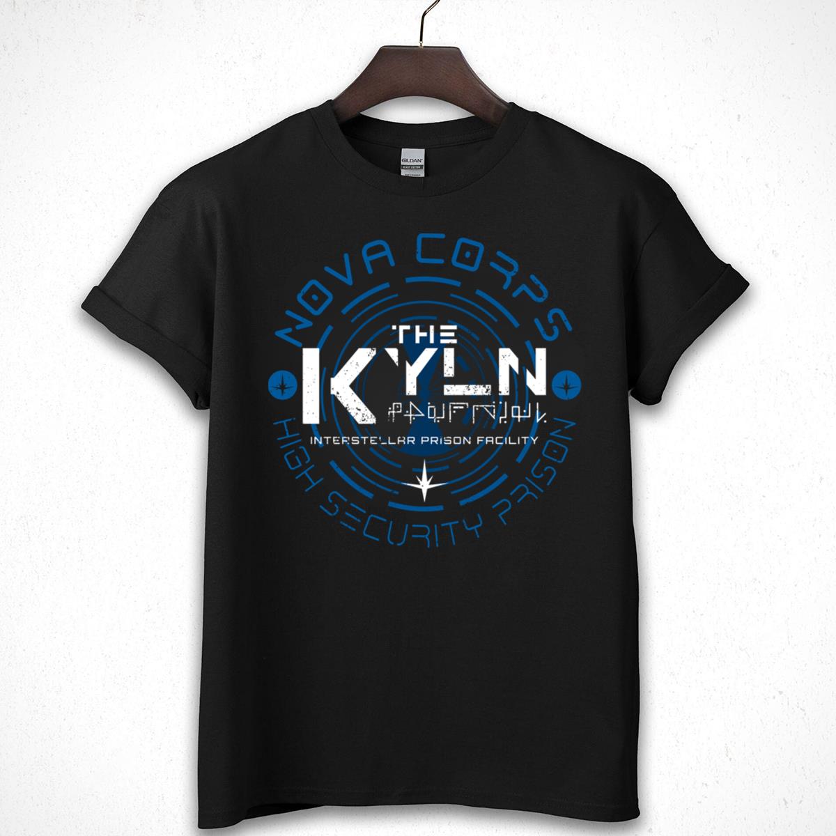 The Kyln Nova Corps Interstellar Prison Facility Retro Graphic T-Shirt