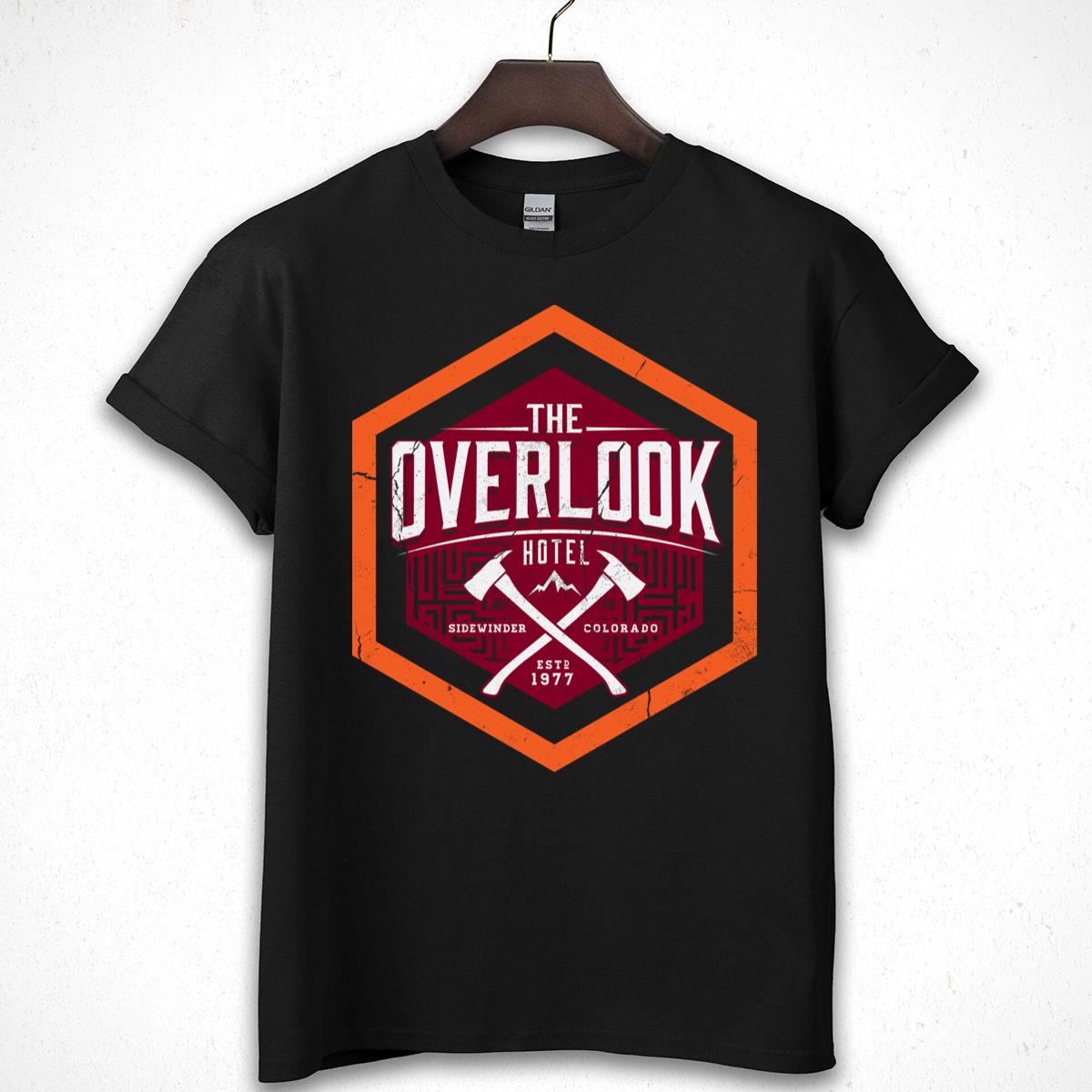 The Overlook Hotel Colorado Vintage Graphic Tee - Horror Movie Inspired T-Shirt