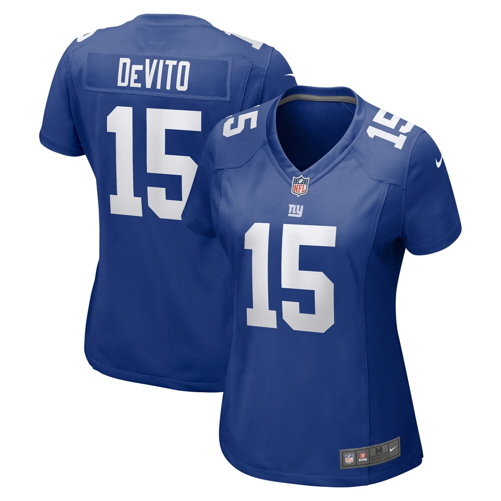 Tommy DeVito New York Giants Nike Women's Player Game Jersey - Royal