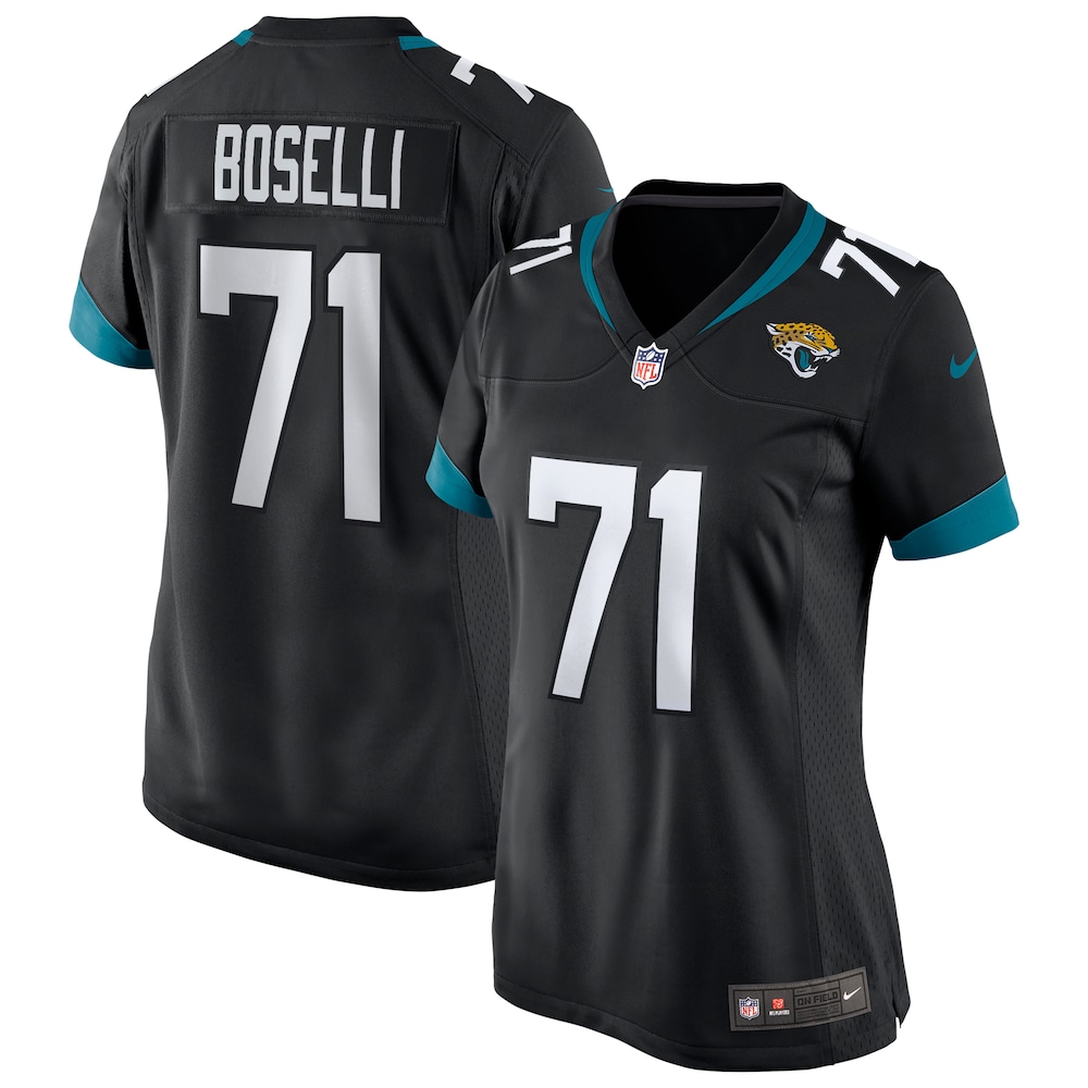 Tony Boselli Jacksonville Jaguars Women's Game Retired Player Jersey - Black