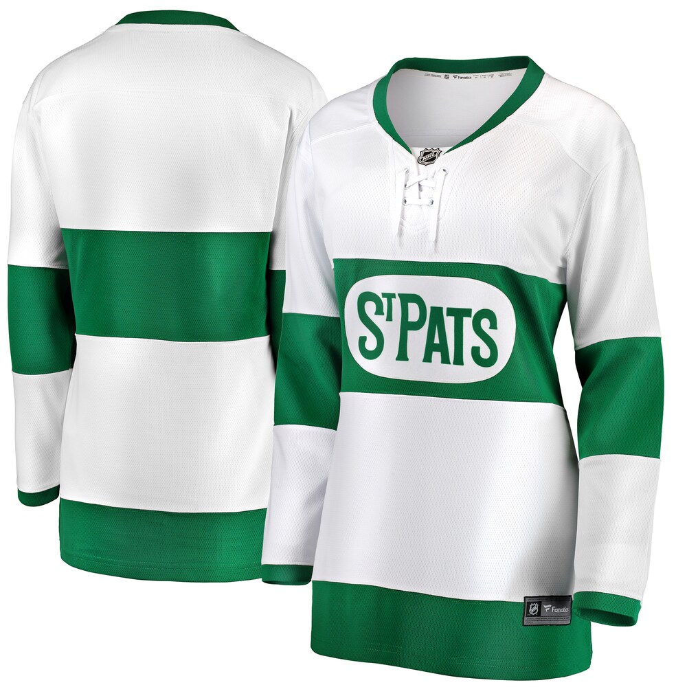 Toronto St. Pats Fanatics Women's Premier Breakaway Jersey - White