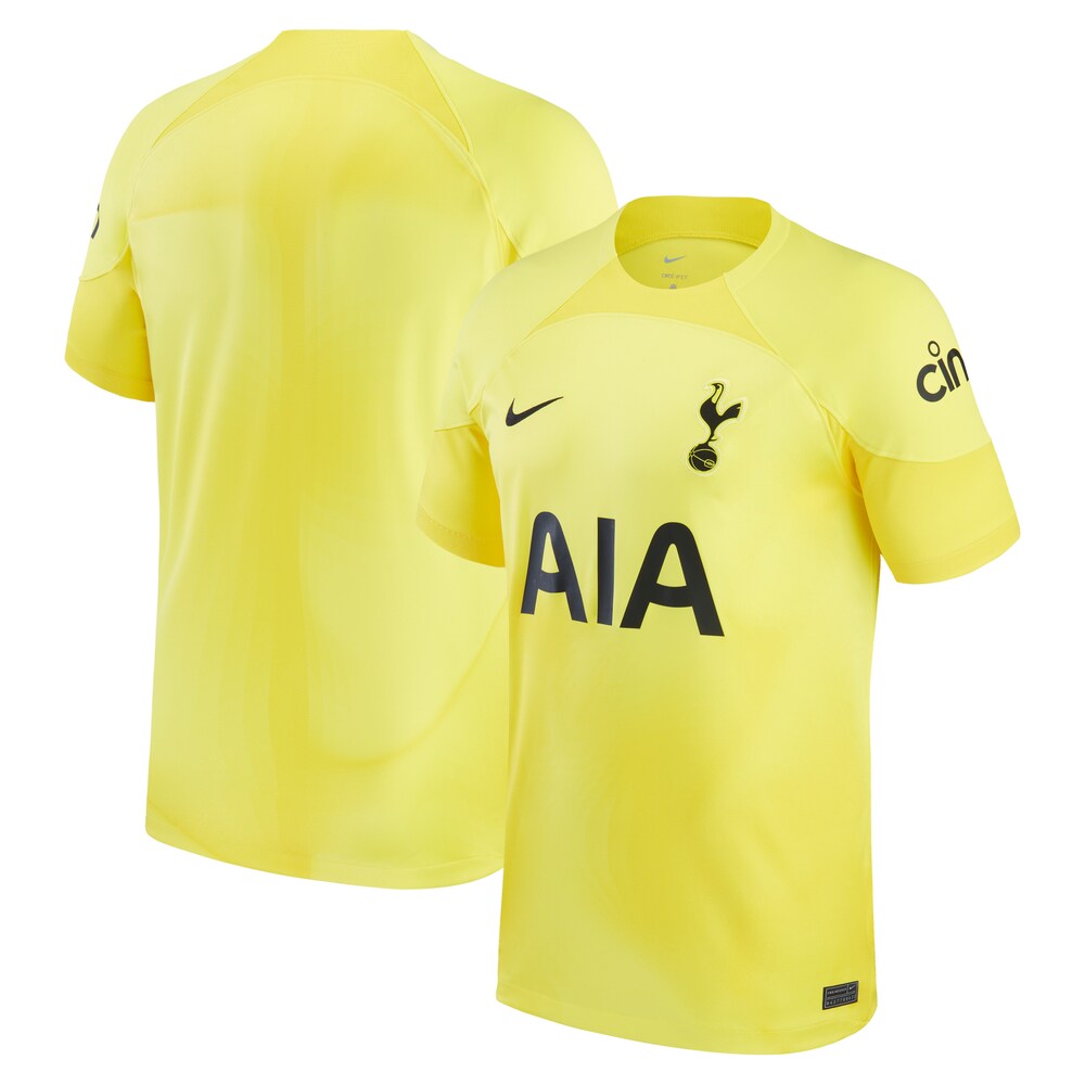 Tottenham Hotspur Nike 2022/23 Stadium Replica Goalkeeper Jersey - Yellow