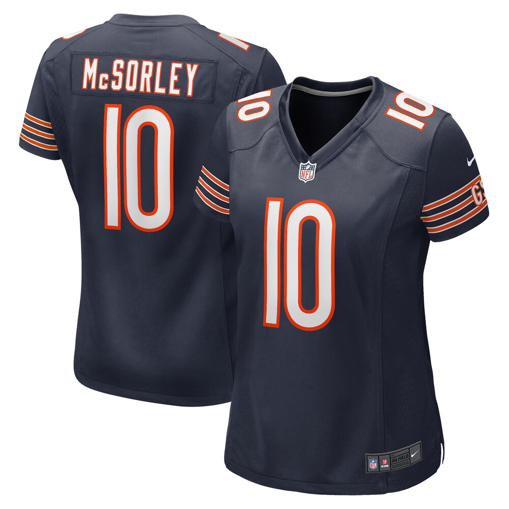 Trace McSorley Chicago Bears Nike Women's Team Game Jersey -  Navy