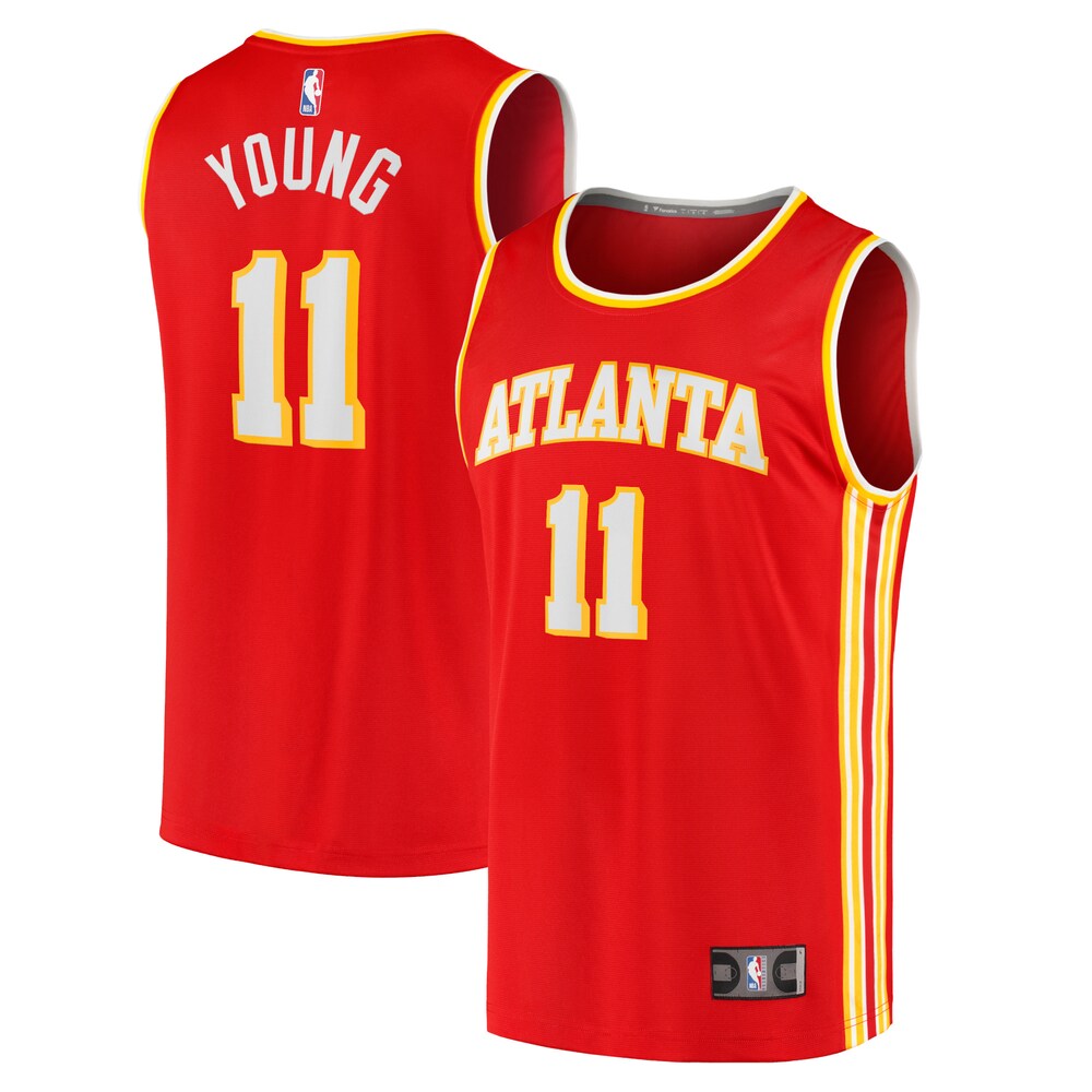 Trae Young Atlanta Hawks Fanatics Fast Break Player Jersey - Icon Edition - Red