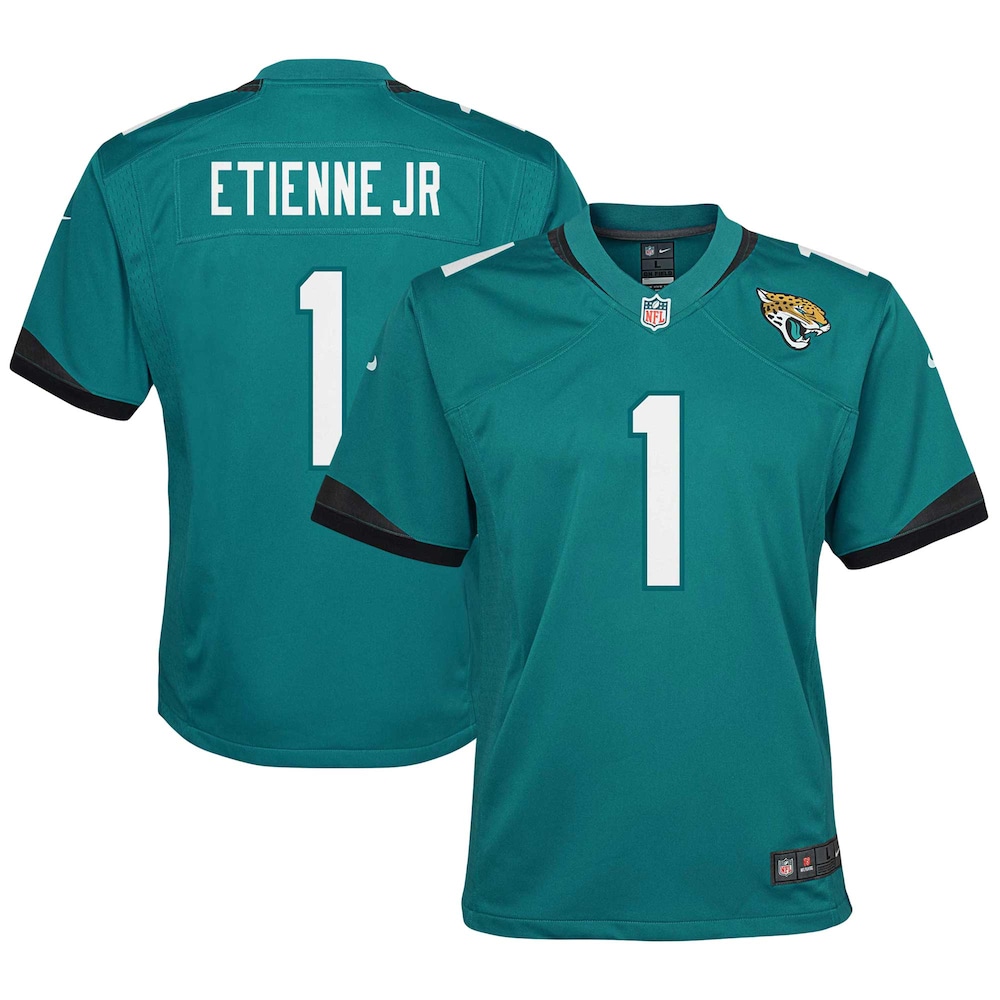 Travis Etienne Jacksonville Jaguars Youth Game Jersey - Teal