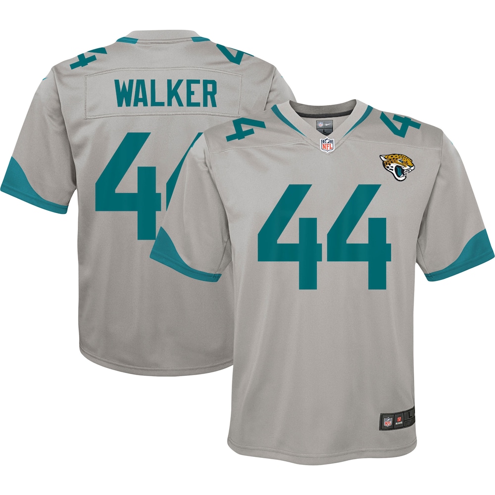 Travon Walker Jacksonville Jaguars Youth Inverted Game Jersey - Silver