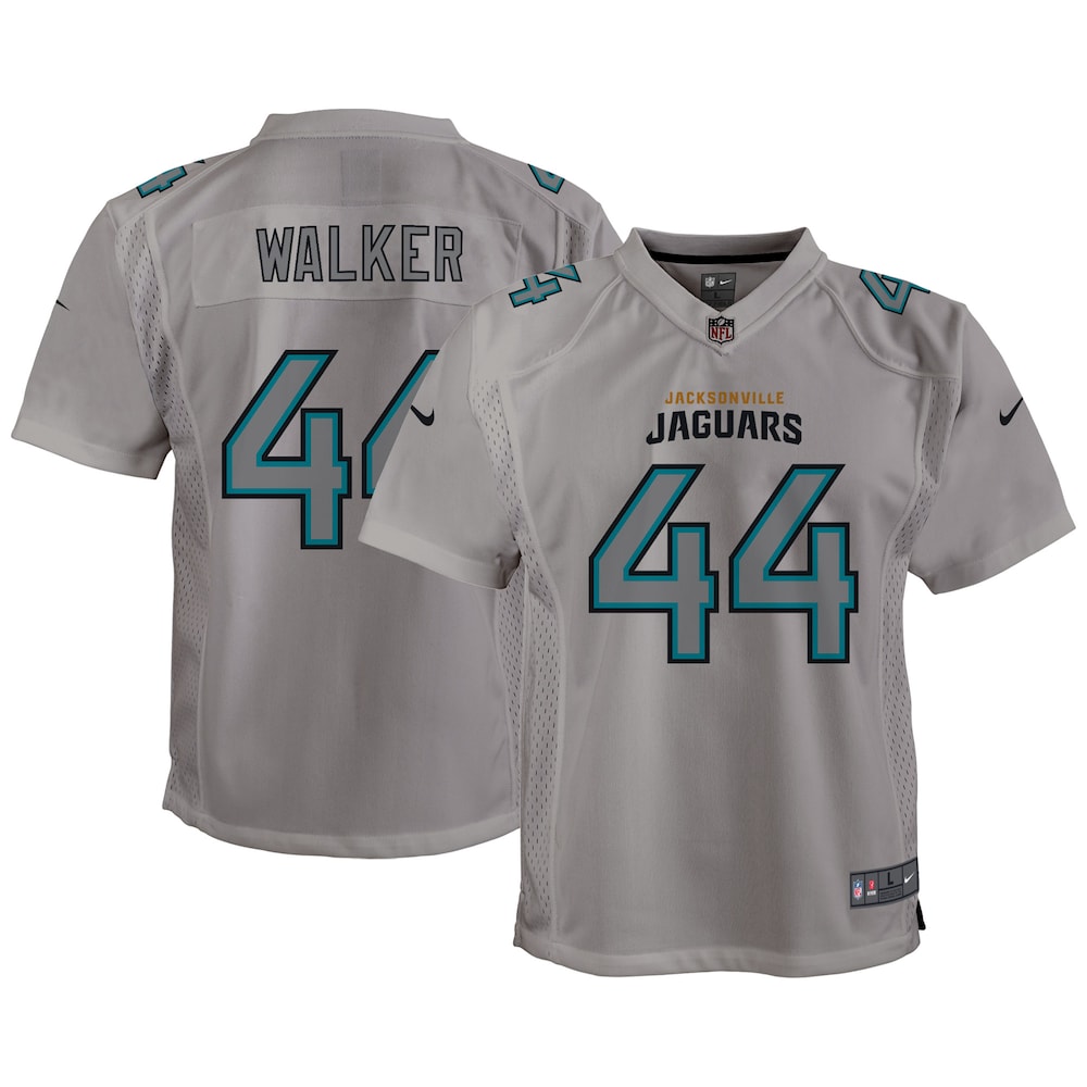 Travon Walker Jacksonville Jaguars Youth Atmosphere Game Jersey | Gray