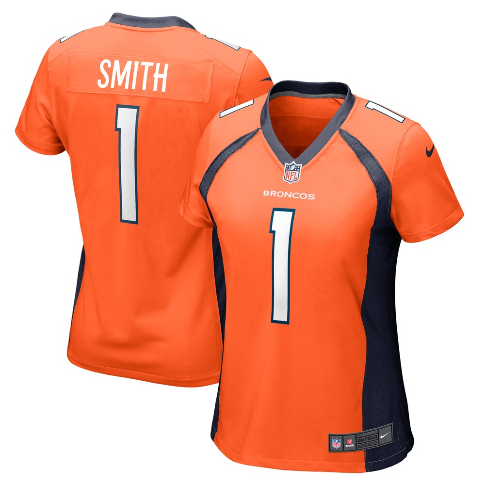 Tremon Smith Denver Broncos Nike Women's Game Jersey - Orange