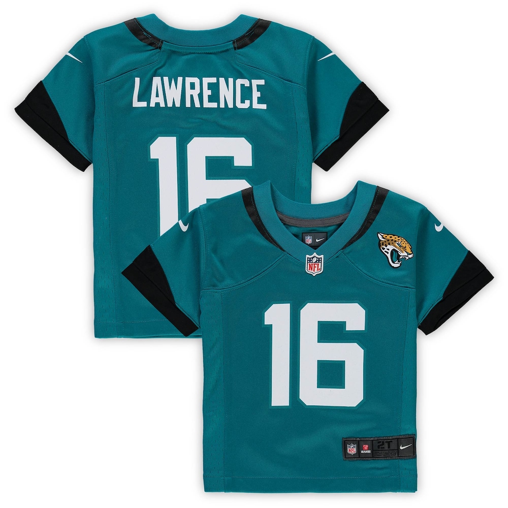 Trevor Lawrence Jacksonville Jaguars Toddler Game Jersey - Teal