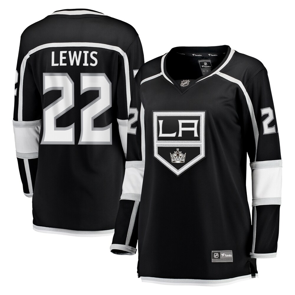 Trevor Lewis Los Angeles Kings Fanatics Branded Women's Home Breakaway Player Jersey - Black