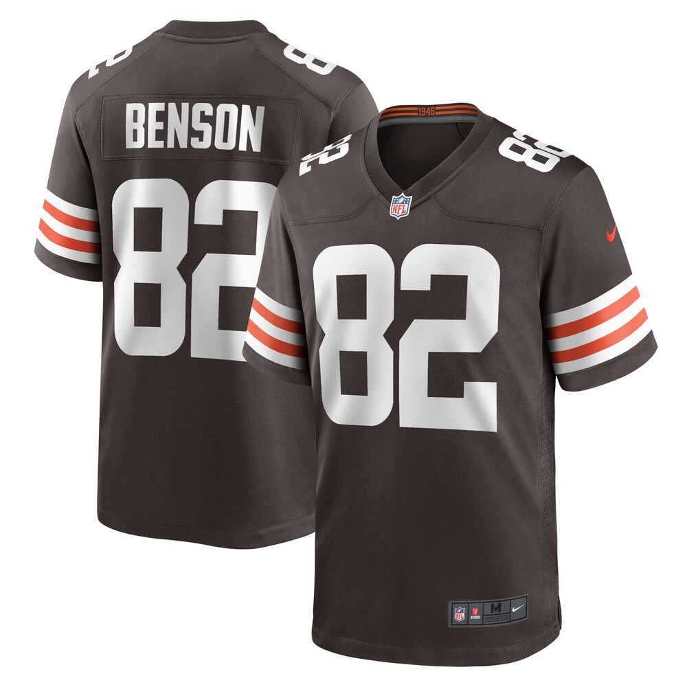 Trinity Benson Cleveland Browns Nike Team Game Jersey -  Brown