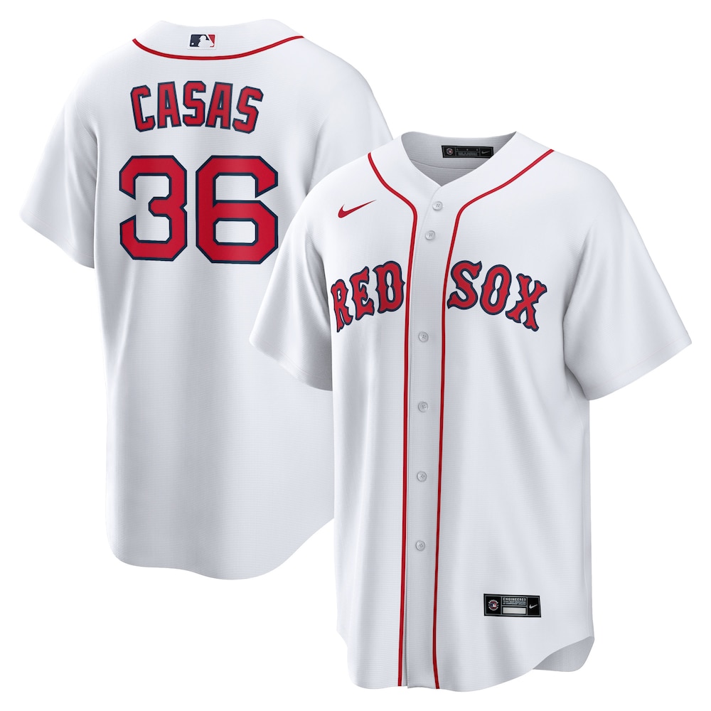 Triston Casas Boston Red Sox Home Replica Jersey | White