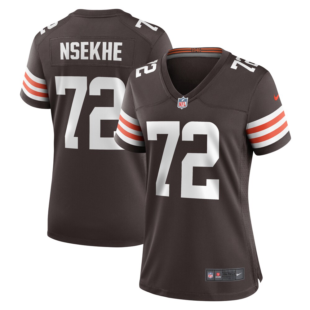 Ty Nsekhe Cleveland Browns Nike Women's  Game Jersey -  Brown