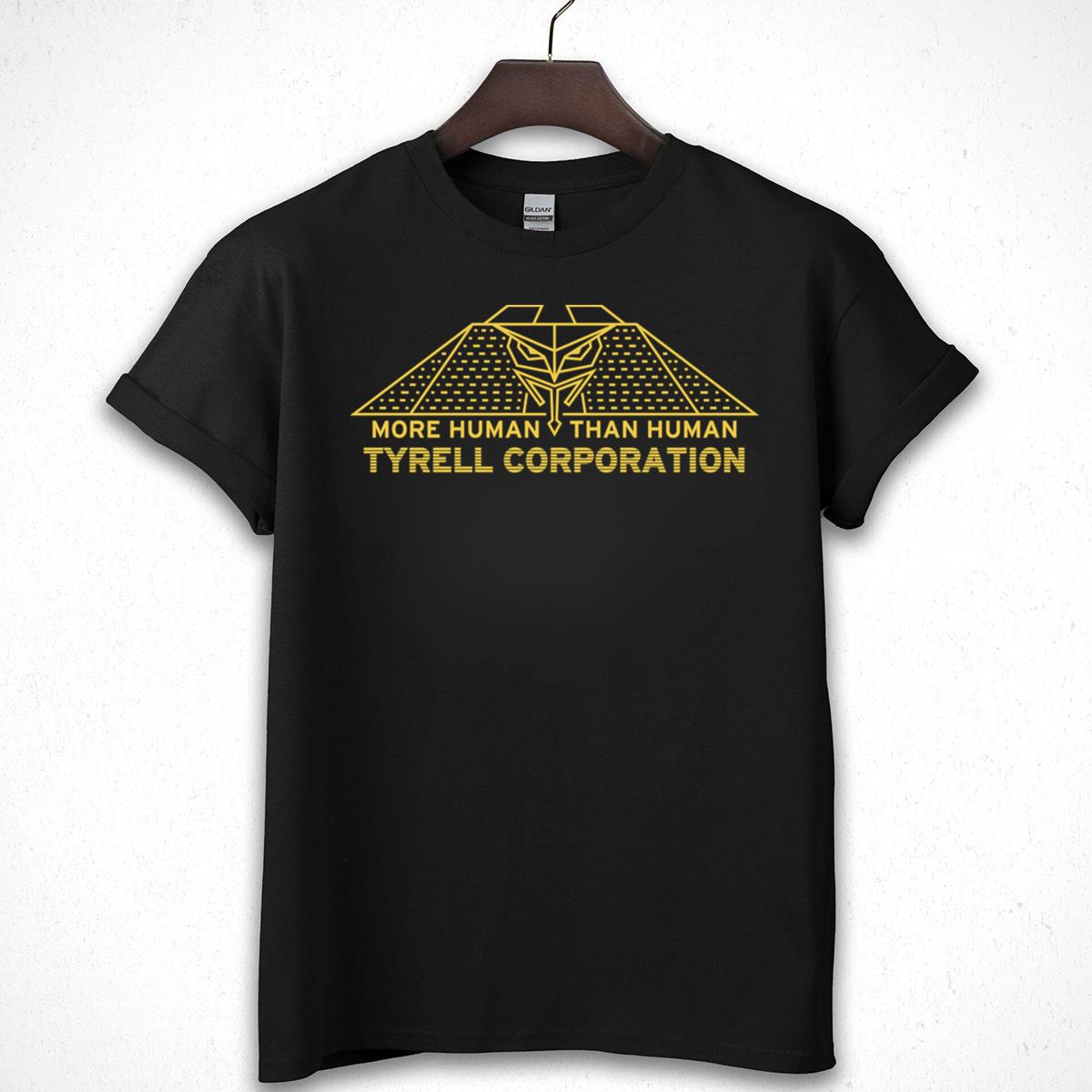 Tyrell Corporation Graphic Tee - More Human Than Human - Sci-Fi Movie Inspired Vintage T-Shirt
