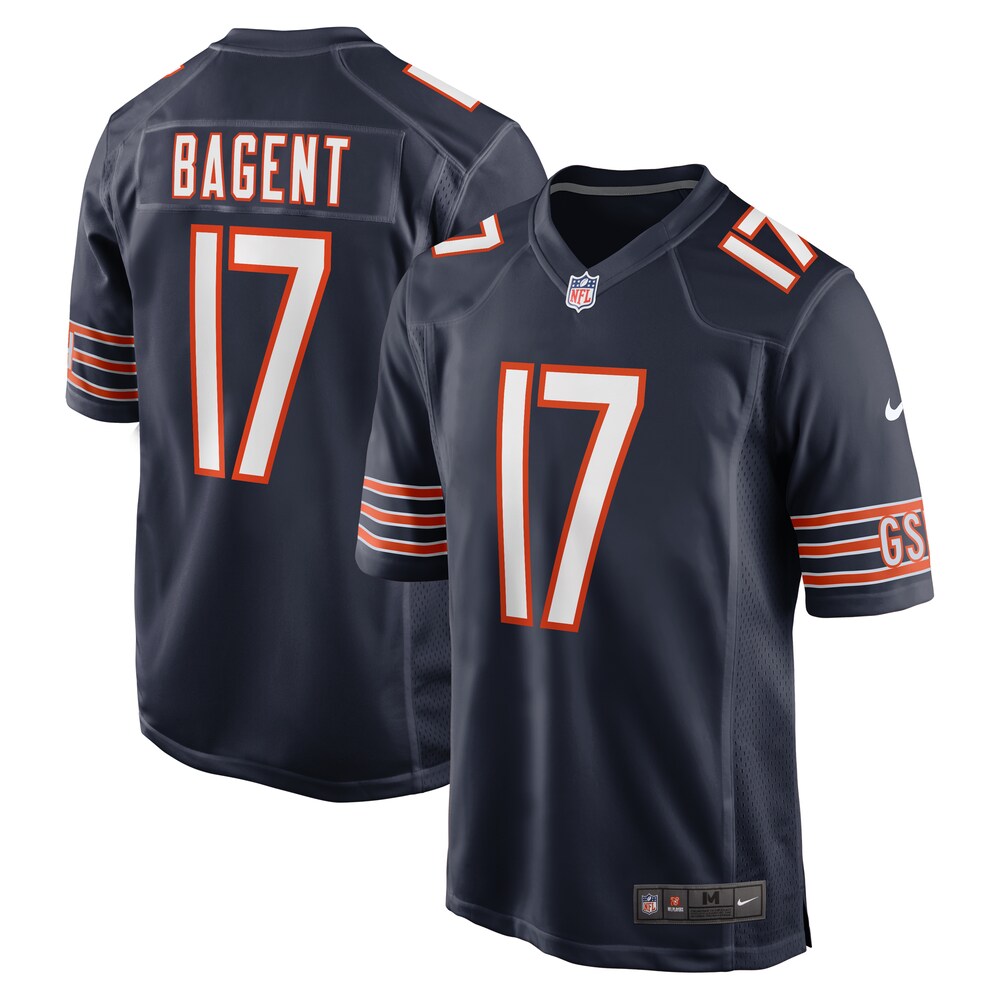 Tyson Bagent Chicago Bears Nike  Game Jersey -  Navy