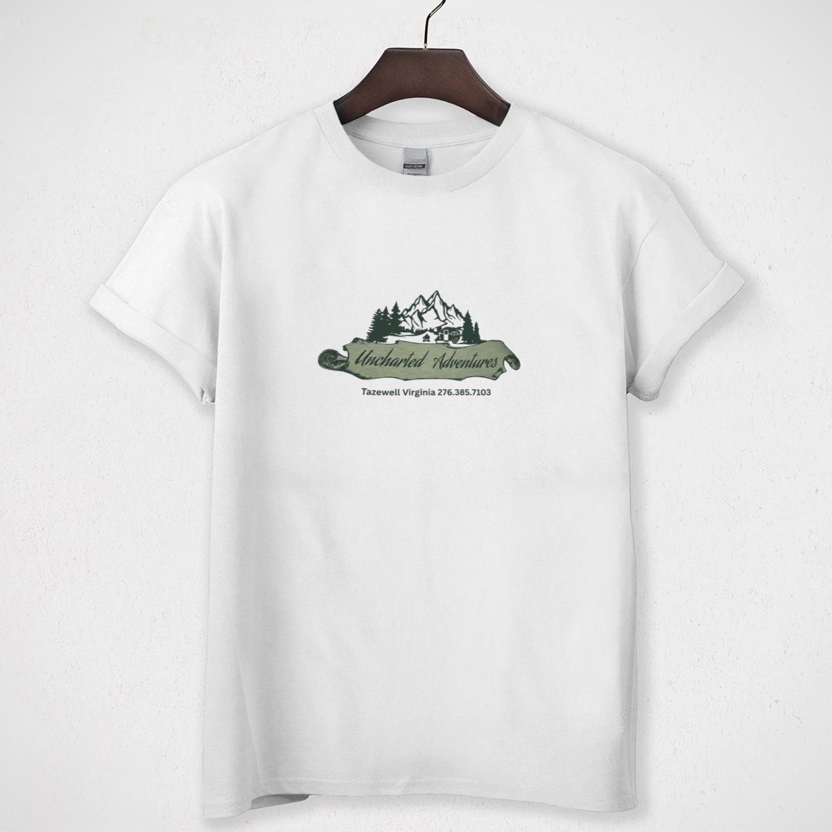 Uncharted Adventures Tazewell Virginia Graphic T-Shirt - Local Outdoor Style Tee
