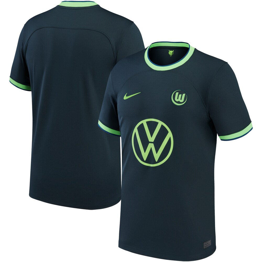 VfL Wolfsburg Nike 2022/23 Away Replica Jersey - Green