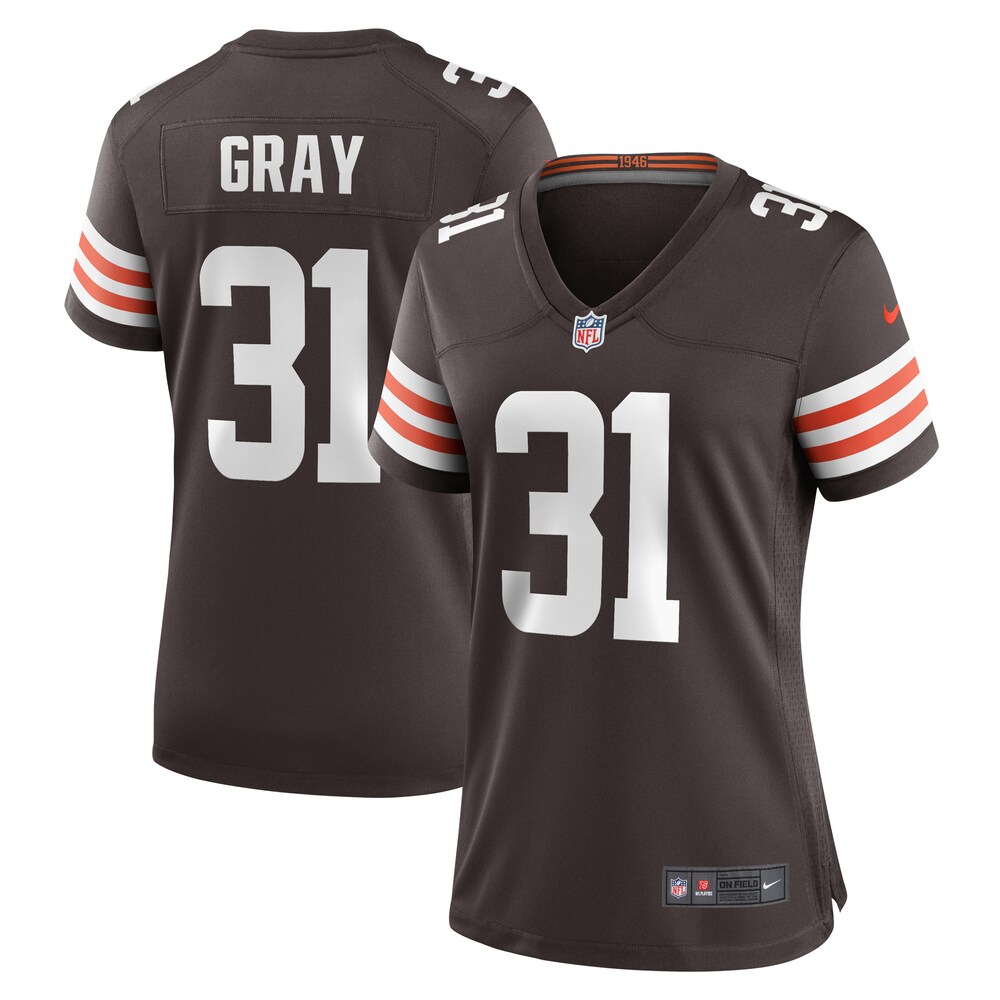Vincent Gray Cleveland Browns Nike Women's Team Game Jersey -  Brown
