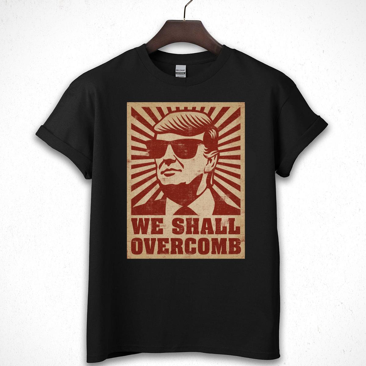 Vintage Politician We Shall Overcome Graphic T-Shirt