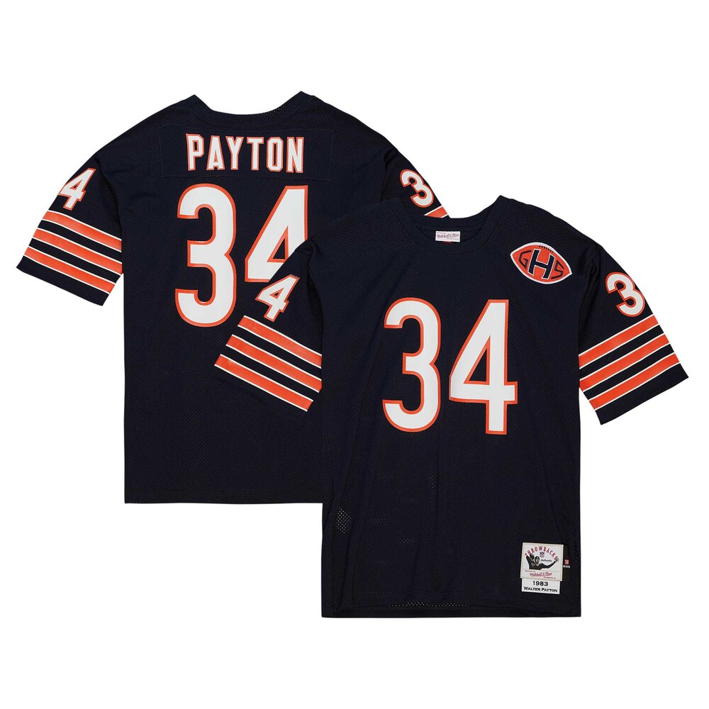 Walter Payton Chicago Bears Mitchell & Ness 2004 Authentic Throwback Retired Player Jersey - Navy