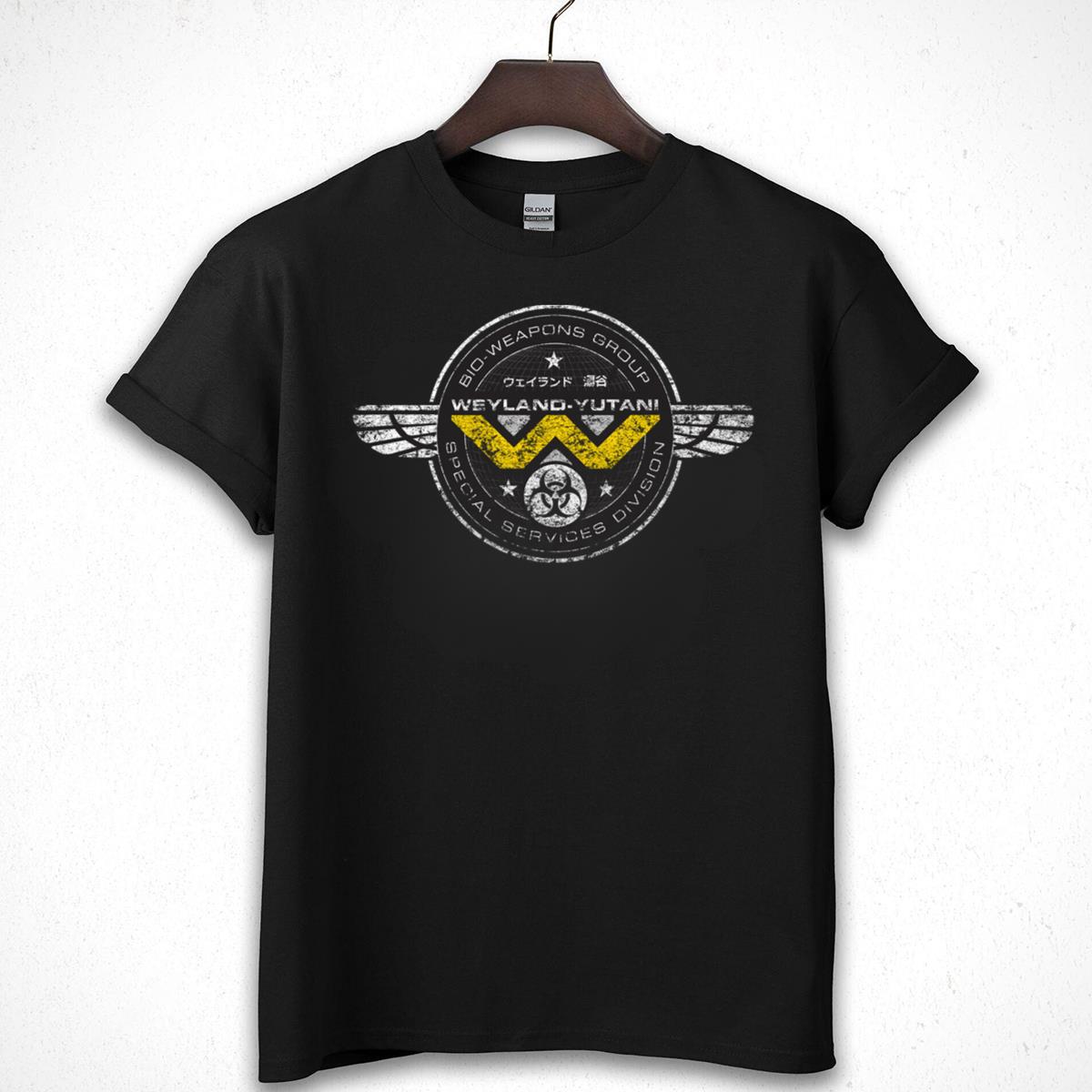 Weyland-Yutani Bio-Weapons Group Retro Graphic T-Shirt