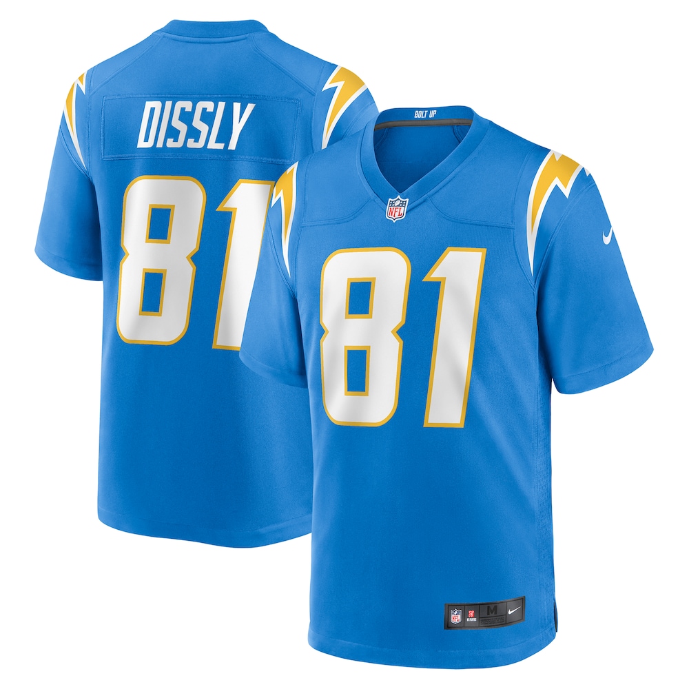 Will Dissly Los Angeles Chargers Nike  Game Jersey -  Powder Blue