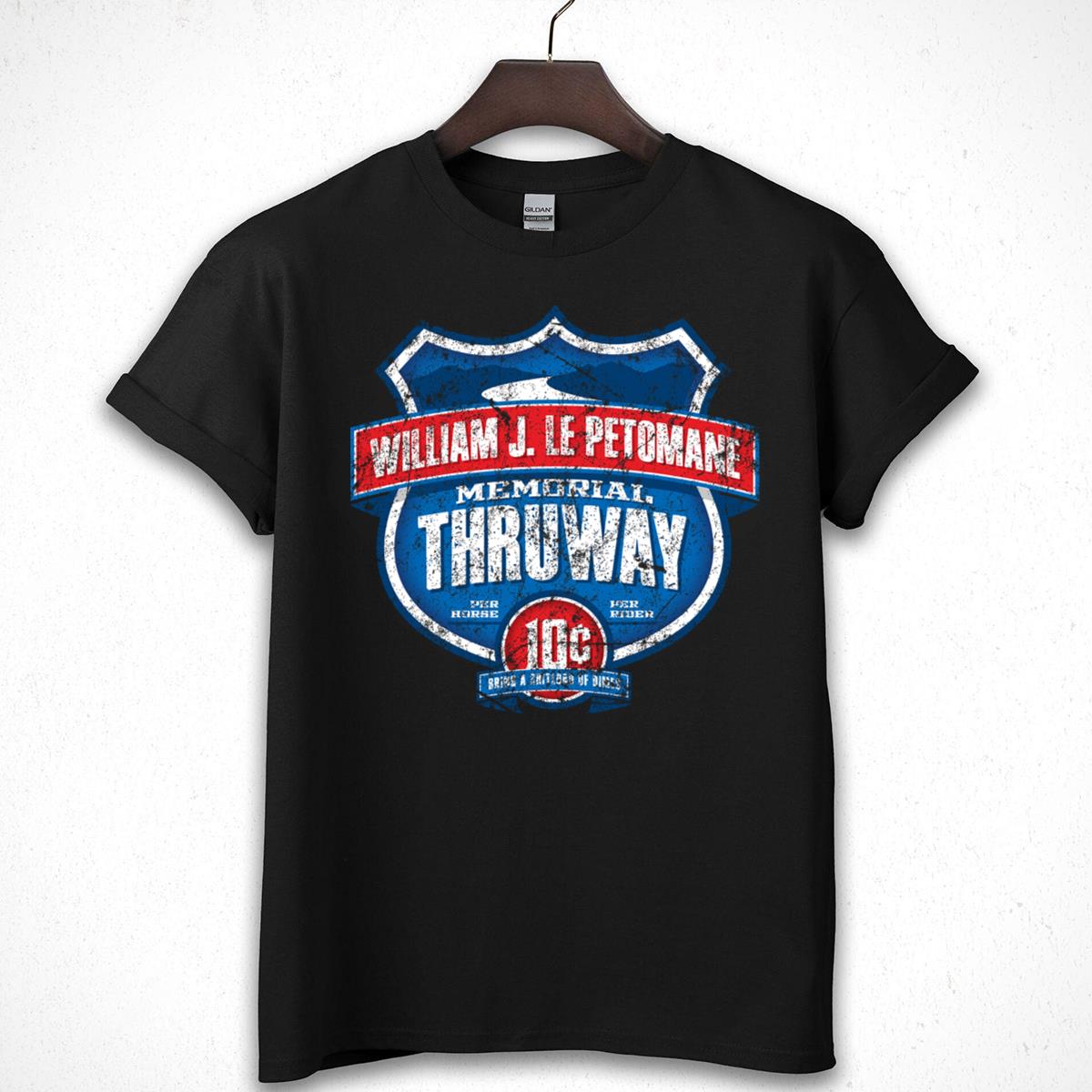 William J. Le Petomane Memorial Thruway 10c Vintage Style Graphic T-Shirt