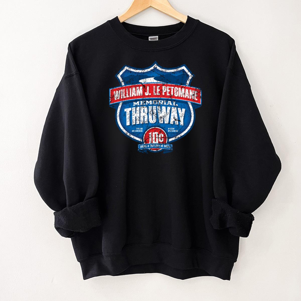 William J. Le Petomane Memorial Thruway 10c Vintage Style Graphic T-Shirt