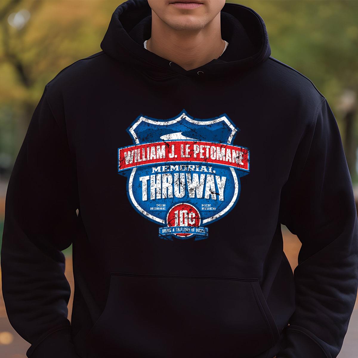 William J. Le Petomane Memorial Thruway 10c Vintage Style Graphic T-Shirt