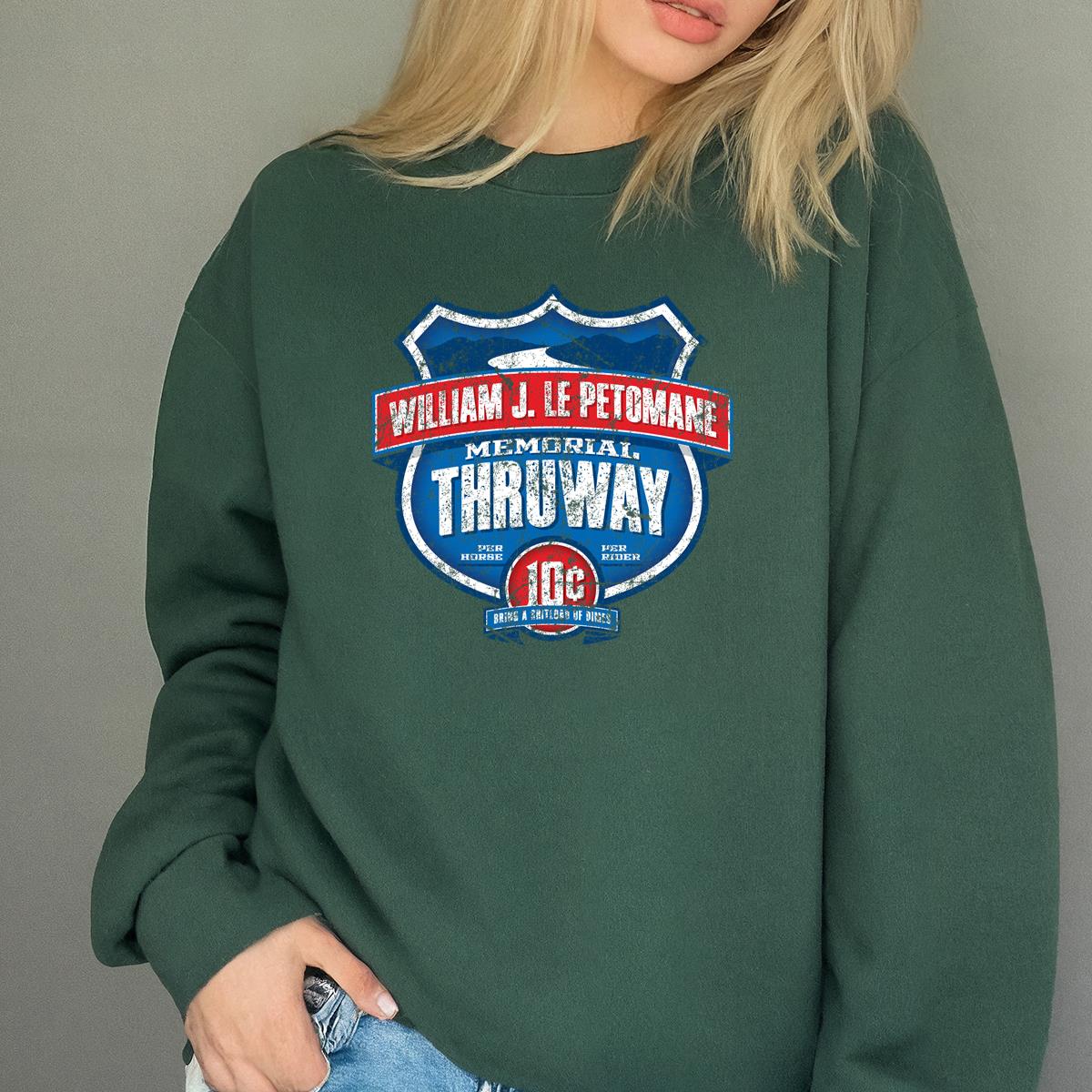 William J. Le Petomane Memorial Thruway 10c Vintage Style Graphic T-Shirt