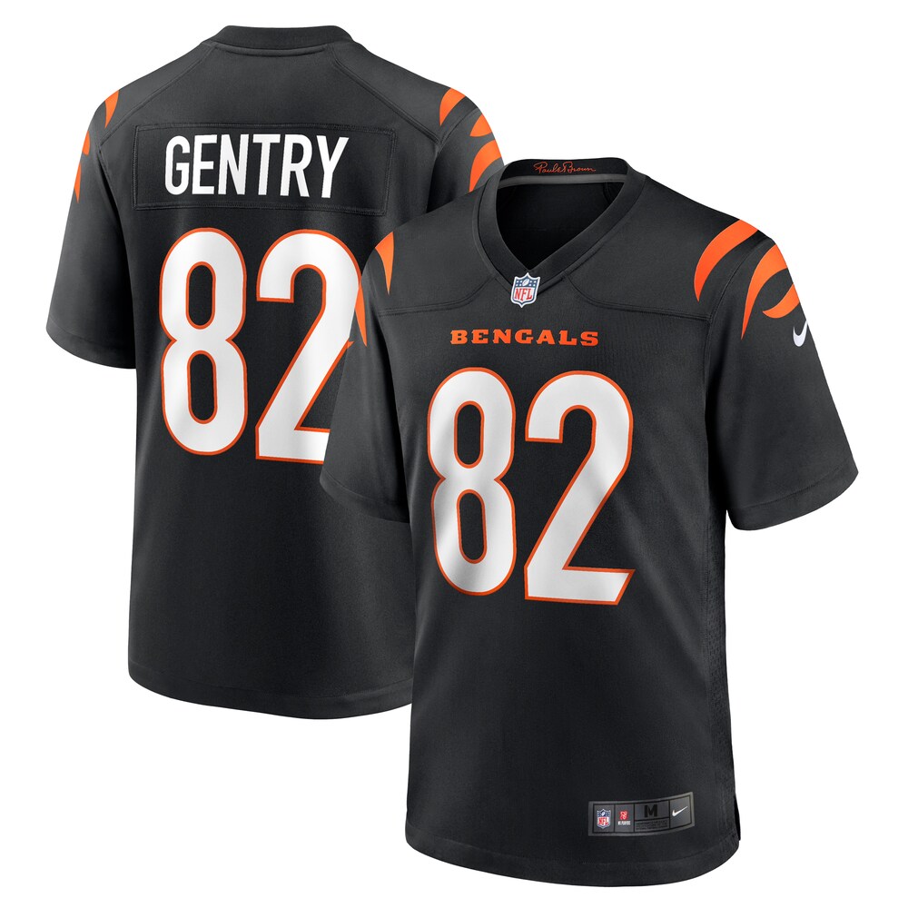 Zach Gentry Cincinnati Bengals Nike  Game Jersey -  Black